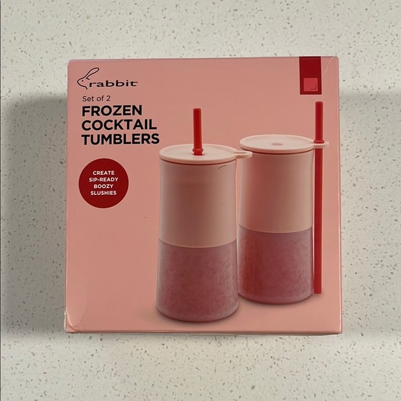 rabbit Other - Rabbit Frozen Cocktail Tumblers - Pink